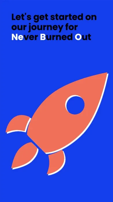Captures d'écran de Neboo: Burnout Prevention App